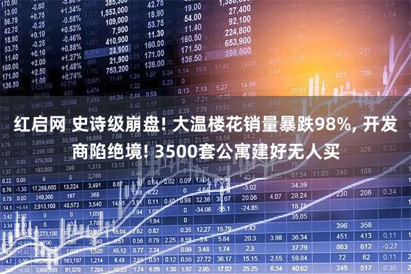 红启网 史诗级崩盘! 大温楼花销量暴跌98%, 开发商陷绝境! 3500套公寓建好无人买